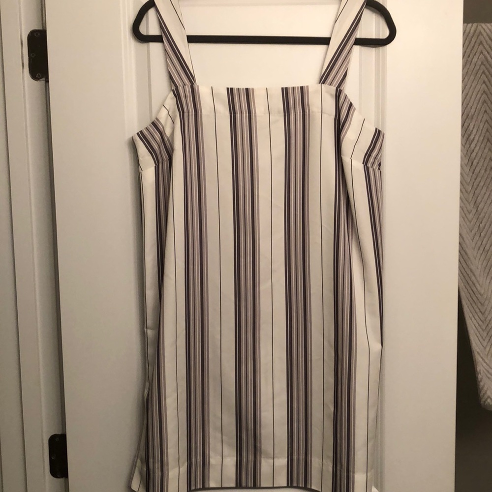 Striped mini dress